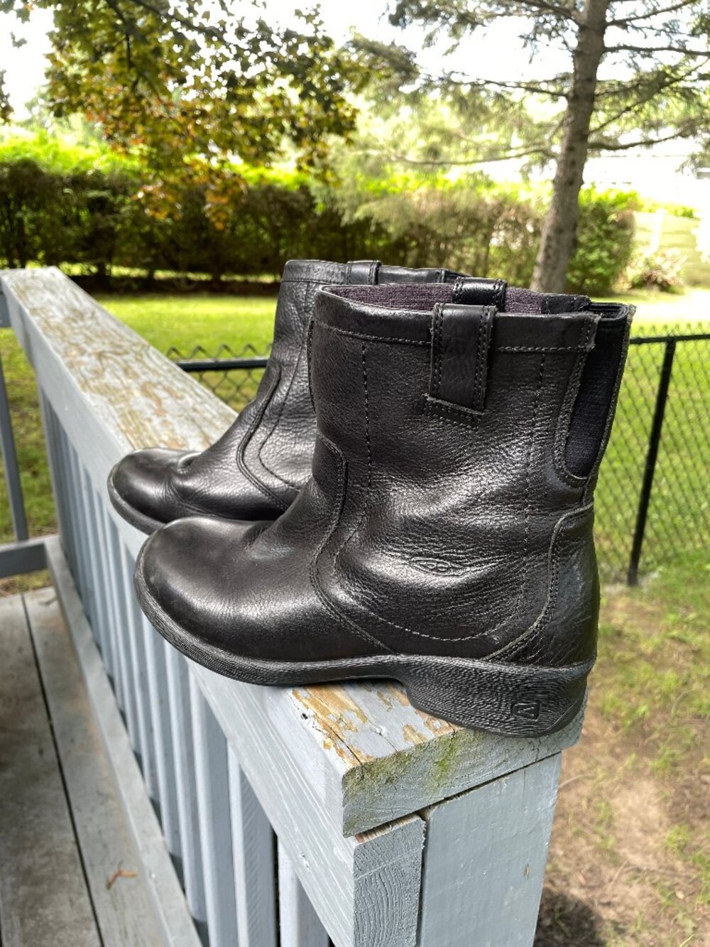 KEEN Ankle Boots Women 7.5 Black